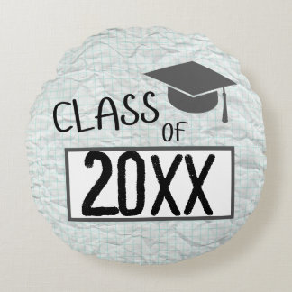 Coussins Ronds Classe de fin d'études de 2025