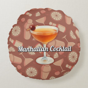 Coussins Ronds Cocktail Manhattan