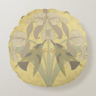 Coussins Ronds Colibri et Iris