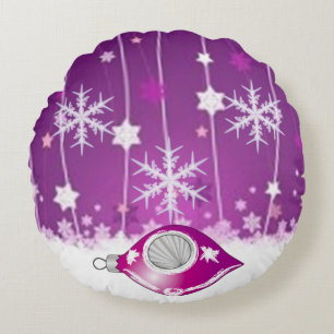 Coussins Ronds Collection de Noël Suzanne Elizabeth