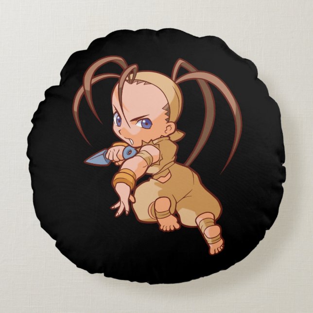 Coussins Ronds Combattant Ibuki 2 de poche (Devant)