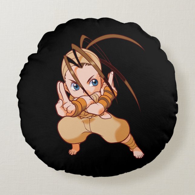 Coussins Ronds Combattant Ibuki de poche (Devant)