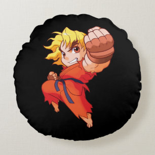 Coussins Ronds Combattant Ken de poche