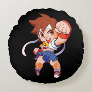 Coussins Ronds Combattant Sakura 2 de poche
