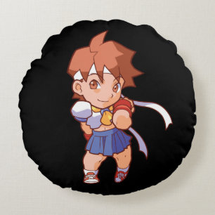 Coussins Ronds Combattant Sakura de poche