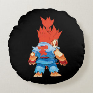 Coussins Ronds Combattant superbe II Turbo Akuma de puzzle