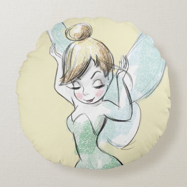 Coussins Ronds Confiance Tinker Bell (Devant)