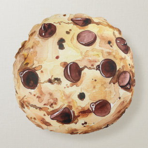 Coussins Ronds Cookie aux pépites de chocolat