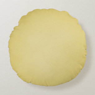 Coussins Ronds Cool Tan Grainy Look