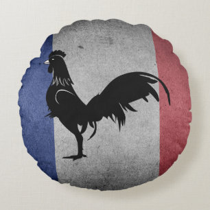 Coussins Ronds Coq français