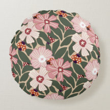 Cosy Woodland Ladybugs & Couleurs Fleurs sauvages 