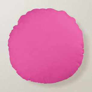 Coussins Ronds Couleur Crayon Oreiller rond Magenta