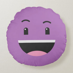 Coussins Ronds Coupe d'oreiller de lancement de texte personnalis