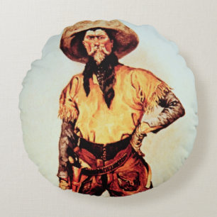 Coussins Ronds Cowboy du Texas, c.1890 (huile sur la toile)