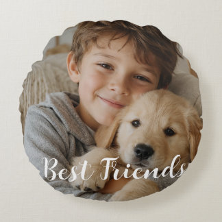 Coussins Ronds Créez votre propre animal de compagnie personnalis