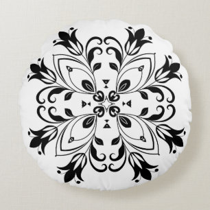 Coussins Ronds Créez Votre Propre Simple Coutume (16")