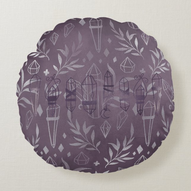 Coussins Ronds Cristaux (Devant)