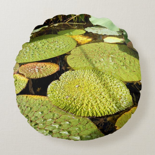 Coussins Ronds Cuisine ronde Lily Pads (Devant)