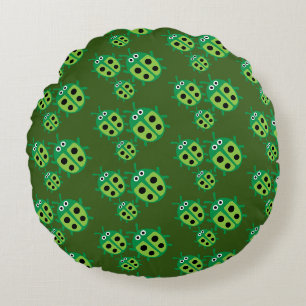 Coussins Ronds Dame coccinelle Enfants
