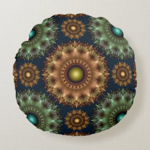 Décor brillant fractal brillant orné