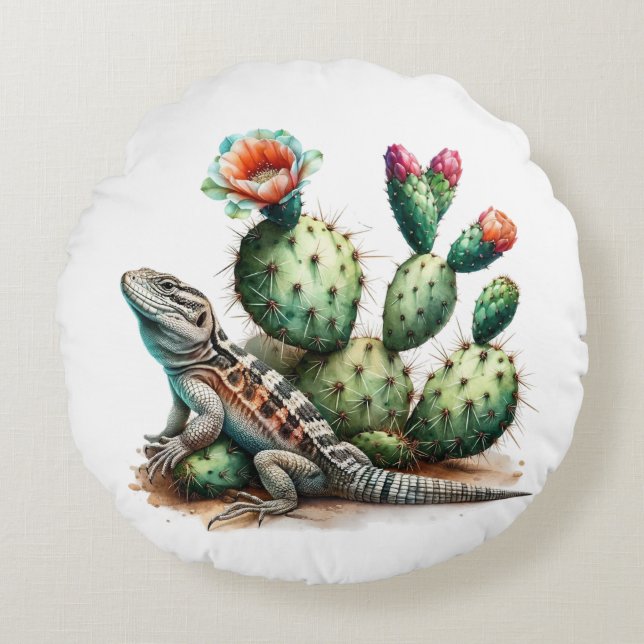 Coussins Ronds Desert Retreat Pillow (Devant)