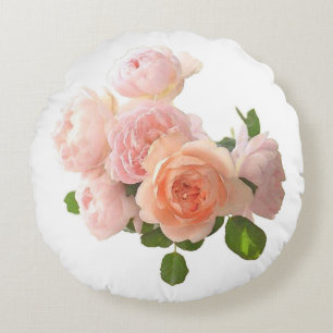 Coussins Ronds Design Rose élégant Modèle moderne tendance