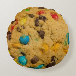 Coussins Ronds Dessert drôle mignon de fin gourmet de gâteau au