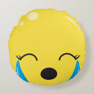 Coussins Ronds Dessin Emojis