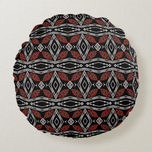 Coussins Ronds Diamant tribal