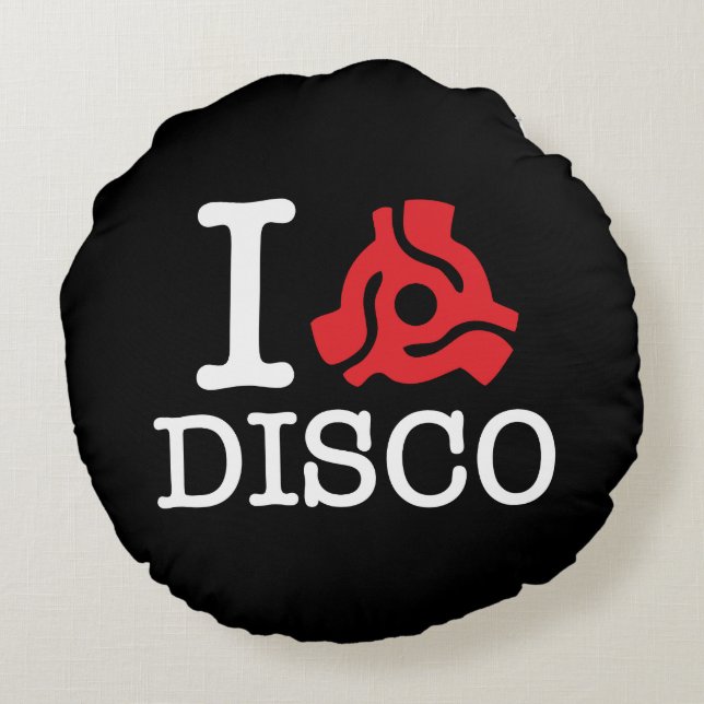 Coussins Ronds Discothèque de l'adaptateur I 45 (Dos)