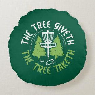 Coussins Ronds Disque de golf sur disque de golf lecteur cadeau