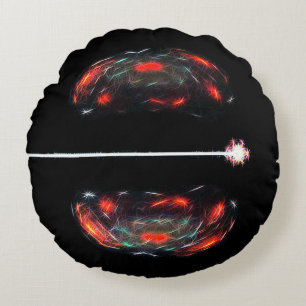 Coussins Ronds Dissolution De L'Atome