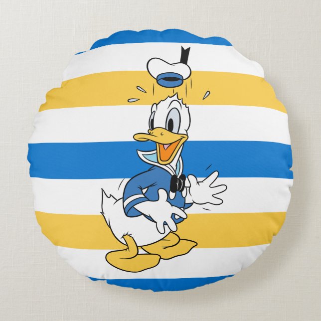 Coussins Ronds Donald Duck Surprise (Devant)