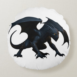 Coussins Ronds Dragon Ninja