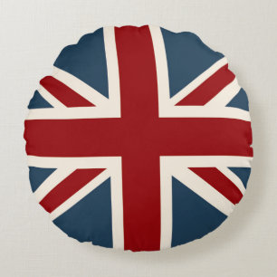 Coussins Ronds Drapeau classique d'Union Jack