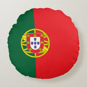 Coussins Ronds Drapeau du Portugal