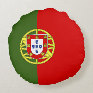 Coussins Ronds Drapeau du Portugal