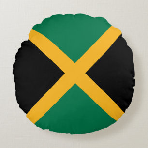 Coussins Ronds Drapeau Jamaïque