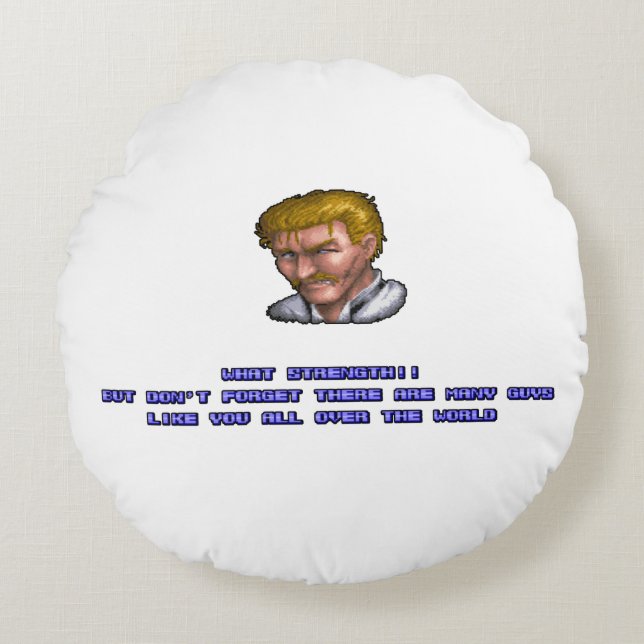 Coussins Ronds Eagle KO'ed 2 (Devant)