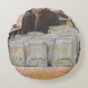 Coussins Ronds Équivalent lumineux des émotions passionnées