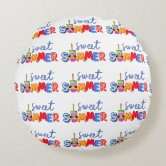 Coussins Ronds été doux