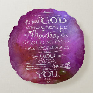 Coussins Ronds Étoiles lune espace pépinière astrologie astronomi