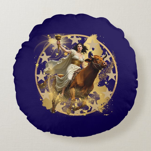 Coussins Ronds Europa Aurora (Devant)