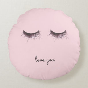 Coussins Ronds Eyelashes