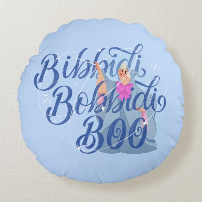 Coussins Ronds Fairy Godmother - Bibbidi Bobbidi Boo (Devant)