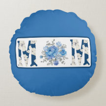 Fête des mères bleu Floral Maman
