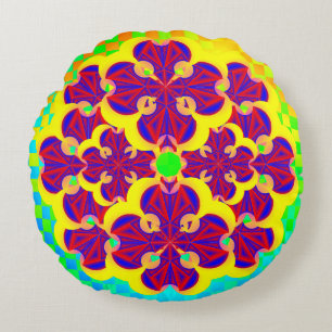 Coussins Ronds Fleurs cardiaques par Kenneth Yoncich
