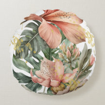 Fleurs d'orchidées de la jungle aquarelle