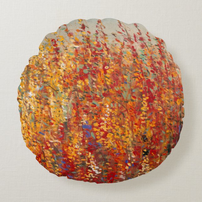 Coussins Ronds Fleurs du désert II (Devant)