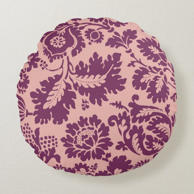 Coussins Ronds Floral vintage (Devant)
